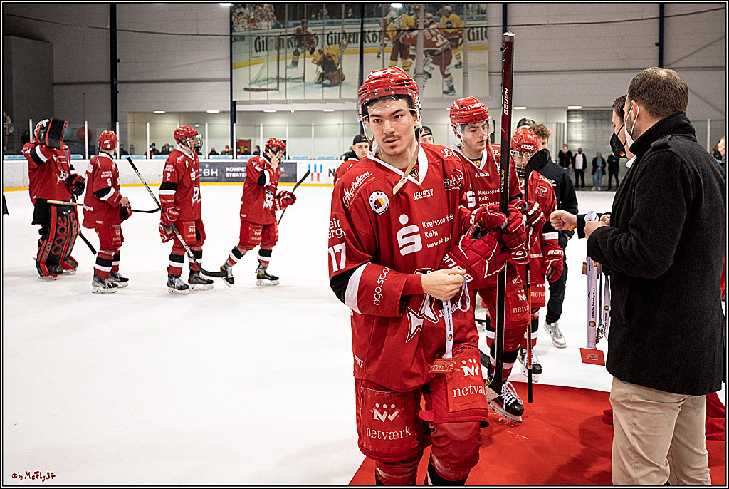 U20-DNL Meisterschaftsfinale;  Koelner Junghaie - Eisbaeren Juniors Berlin; Koeln, 27.03.2022